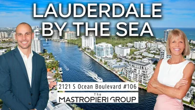 Lauderdale By The Sea Pompano Beach Property Tour | 2121 S Ocean Blvd Apt 106